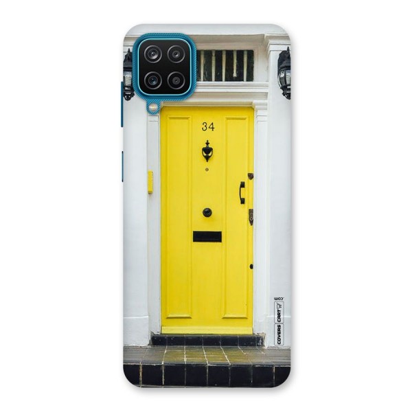 Yellow Door Back Case for Galaxy F12