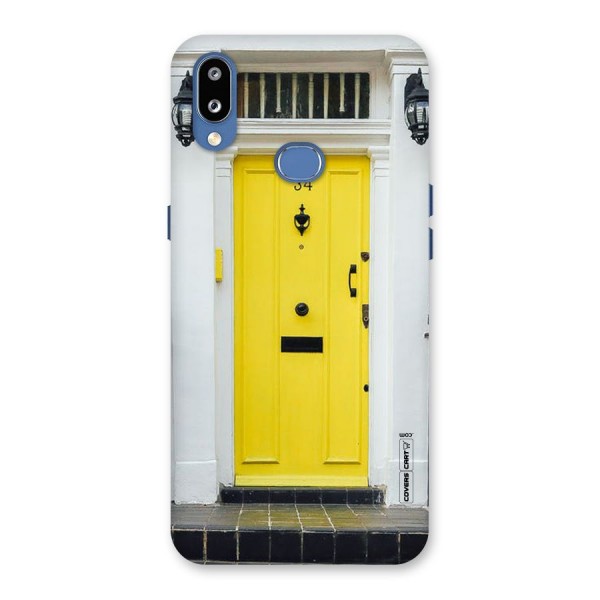 Yellow Door Back Case for Galaxy M01s