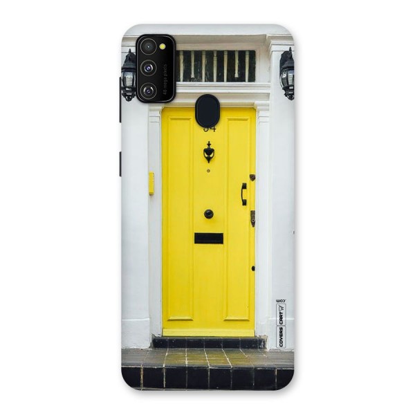 Yellow Door Back Case for Galaxy M21