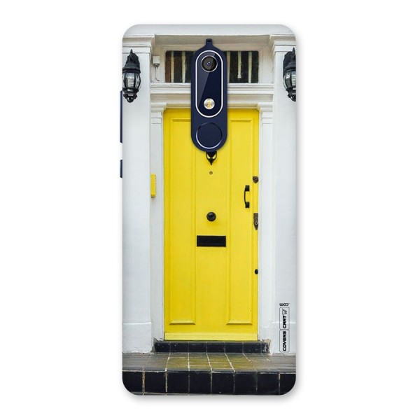 Yellow Door Back Case for Nokia 5.1