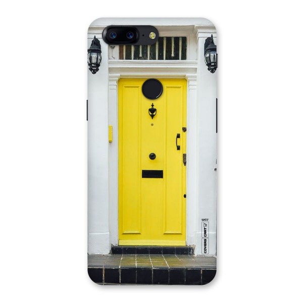 Yellow Door Back Case for OnePlus 5T