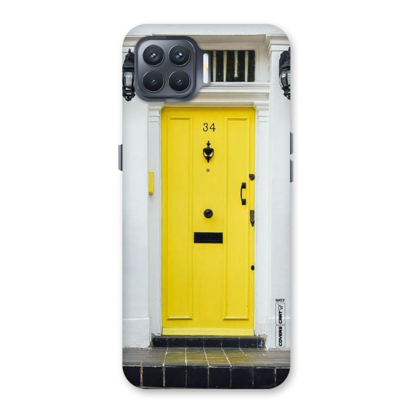 Yellow Door Back Case for Oppo F17 Pro