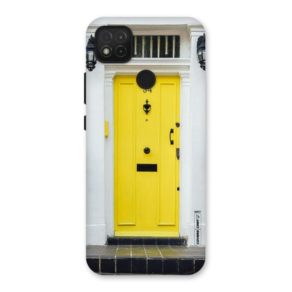 Yellow Door Back Case for Redmi 9C