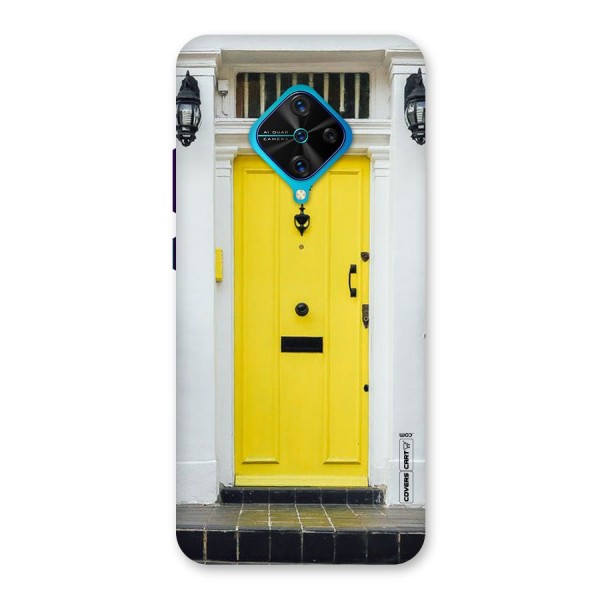 Yellow Door Back Case for Vivo S1 Pro