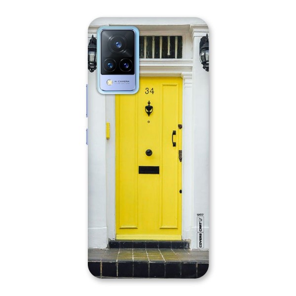 Yellow Door Back Case for Vivo V21 5G