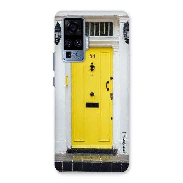 Yellow Door Back Case for Vivo X50 Pro