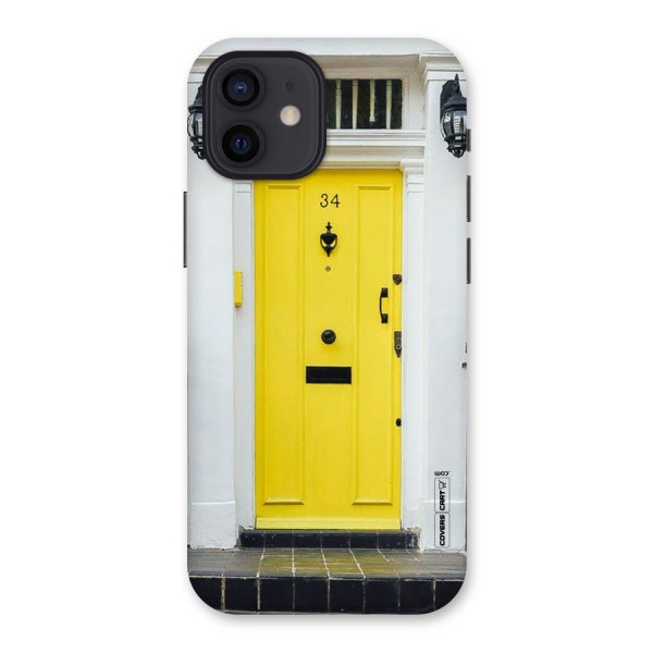 Yellow Door Back Case for iPhone 12