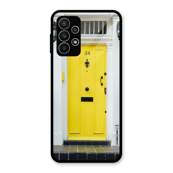 Yellow Door Glass Back Case for Galaxy A23