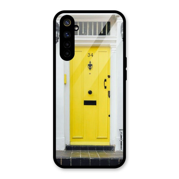 Yellow Door Glass Back Case for Realme 6