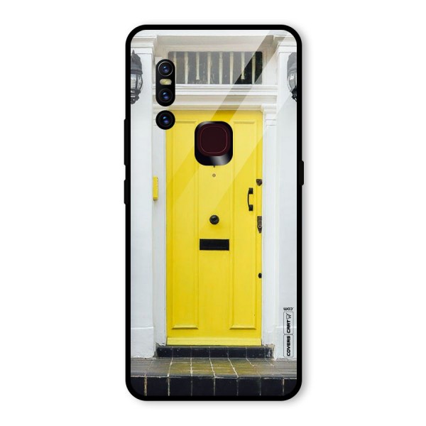 Yellow Door Glass Back Case for Vivo V15