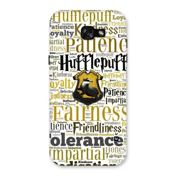 Yellow Fairness Back Case for Galaxy A7 (2017)