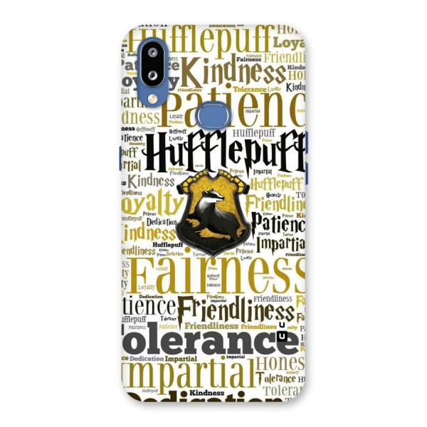 Yellow Fairness Back Case for Galaxy M01s