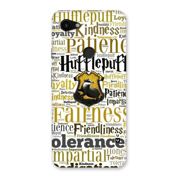 Yellow Fairness Back Case for Google Pixel 3a XL