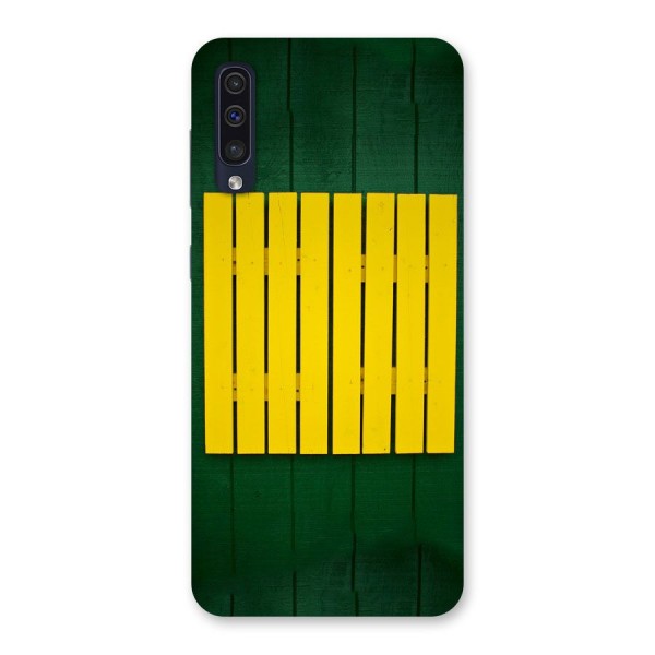 Yellow Fence Back Case for Galaxy A50