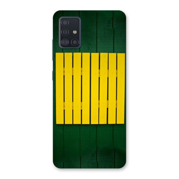 Yellow Fence Back Case for Galaxy A51