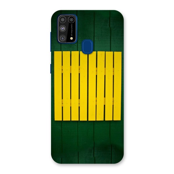 Yellow Fence Back Case for Galaxy F41