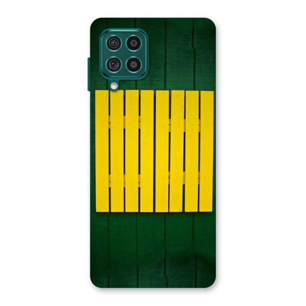 Yellow Fence Back Case for Galaxy F62