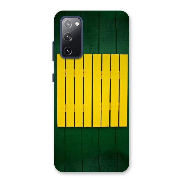 Yellow Fence Back Case for Galaxy S20 FE