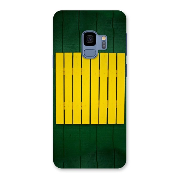 Yellow Fence Back Case for Galaxy S9