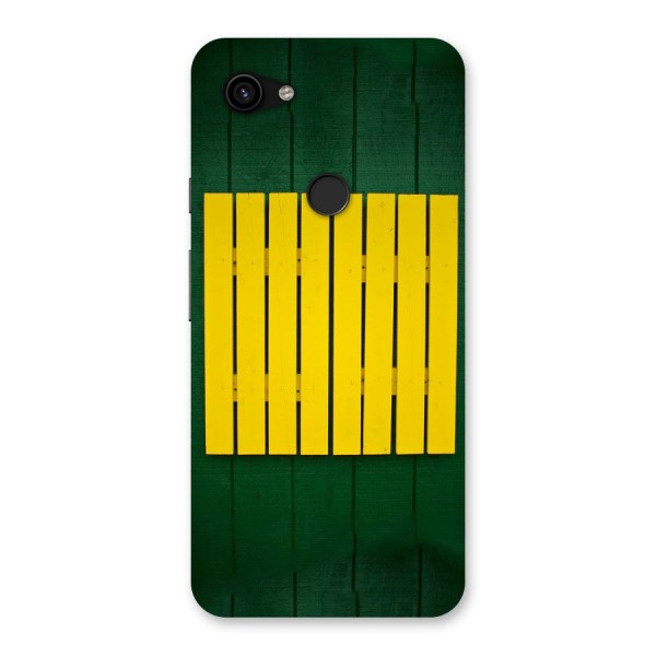 Yellow Fence Back Case for Google Pixel 3a XL