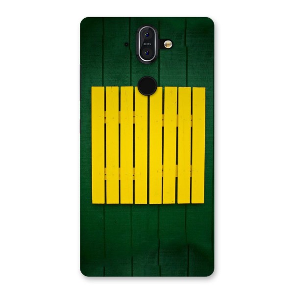 Yellow Fence Back Case for Nokia 8 Sirocco