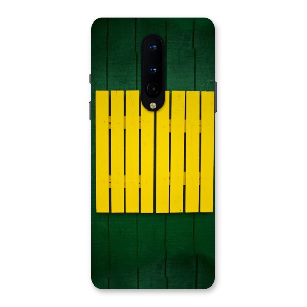 Yellow Fence Back Case for OnePlus 8