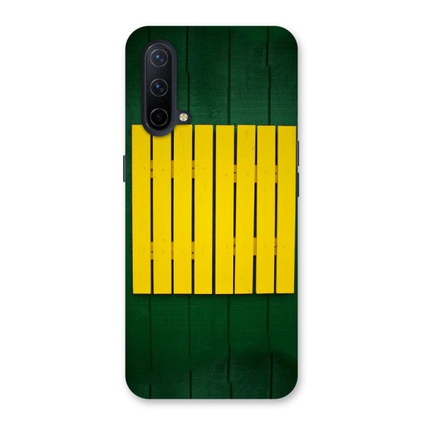 Yellow Fence Back Case for OnePlus Nord CE 5G
