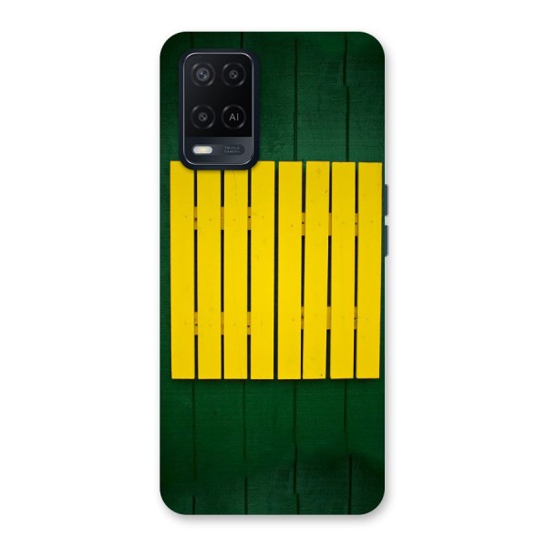 Yellow Fence Back Case for Oppo A54