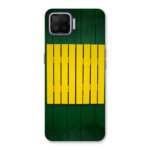 Yellow Fence Back Case for Oppo F17