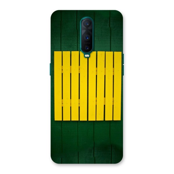 Yellow Fence Back Case for Oppo R17 Pro