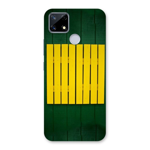 Yellow Fence Back Case for Realme Narzo 20