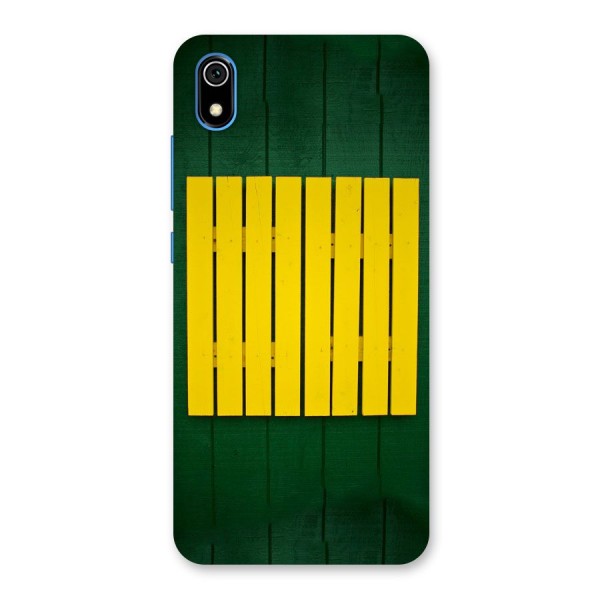 Yellow Fence Back Case for Redmi 7A