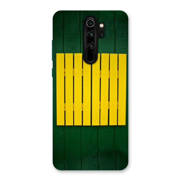 Yellow Fence Back Case for Redmi Note 8 Pro