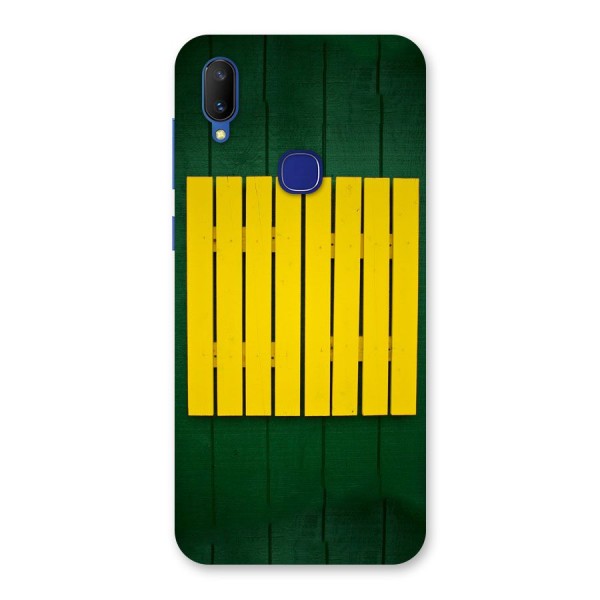 Yellow Fence Back Case for Vivo V11