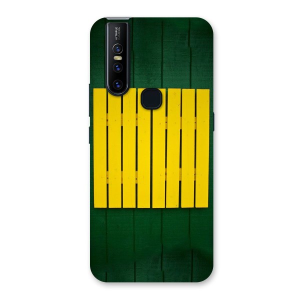 Yellow Fence Back Case for Vivo V15