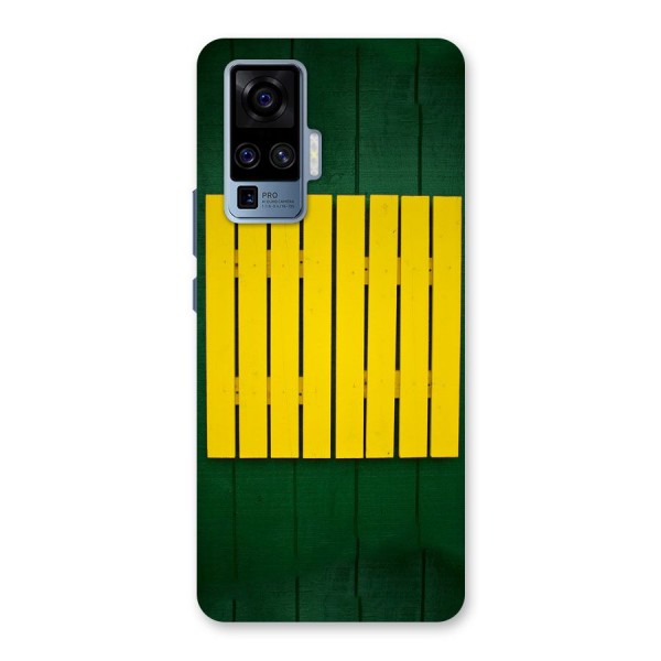 Yellow Fence Back Case for Vivo X50 Pro