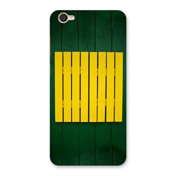 Yellow Fence Back Case for Vivo Y55s