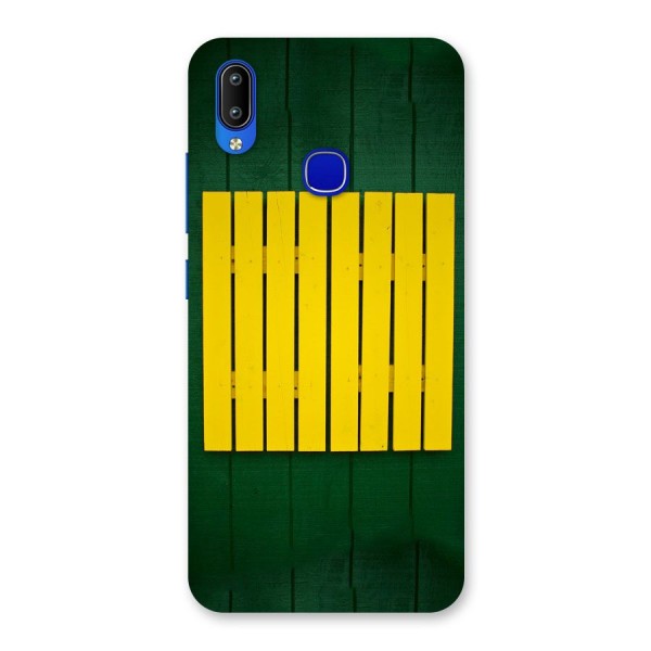 Yellow Fence Back Case for Vivo Y91