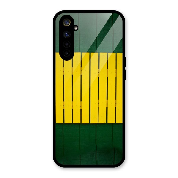 Yellow Fence Glass Back Case for Realme 6