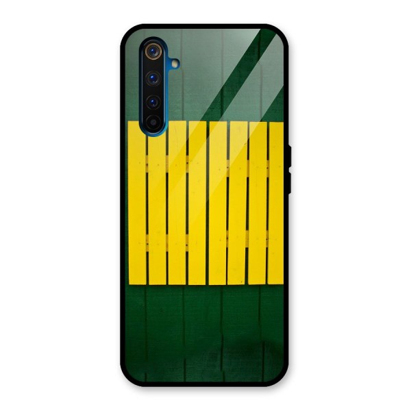 Yellow Fence Glass Back Case for Realme 6 Pro