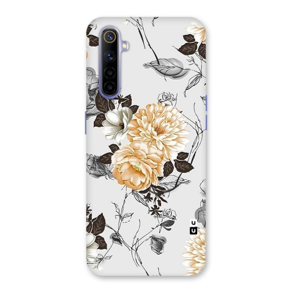 Yellow Floral Back Case for Realme 6