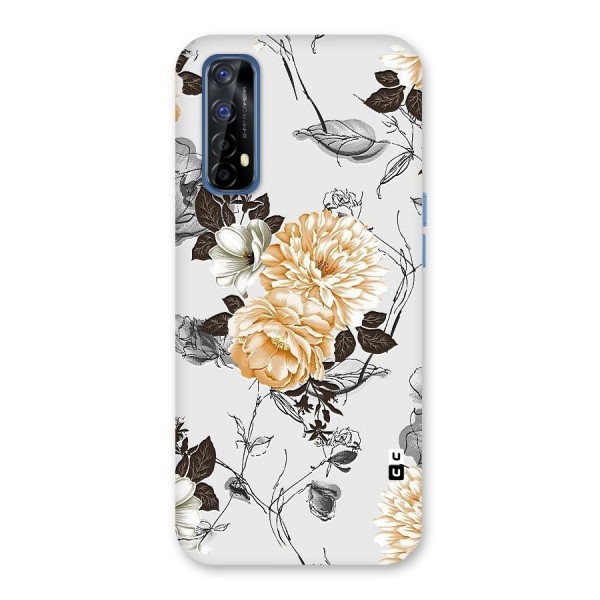 Yellow Floral Back Case for Realme 7