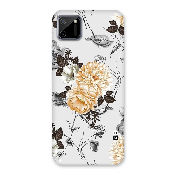 Yellow Floral Back Case for Realme C11