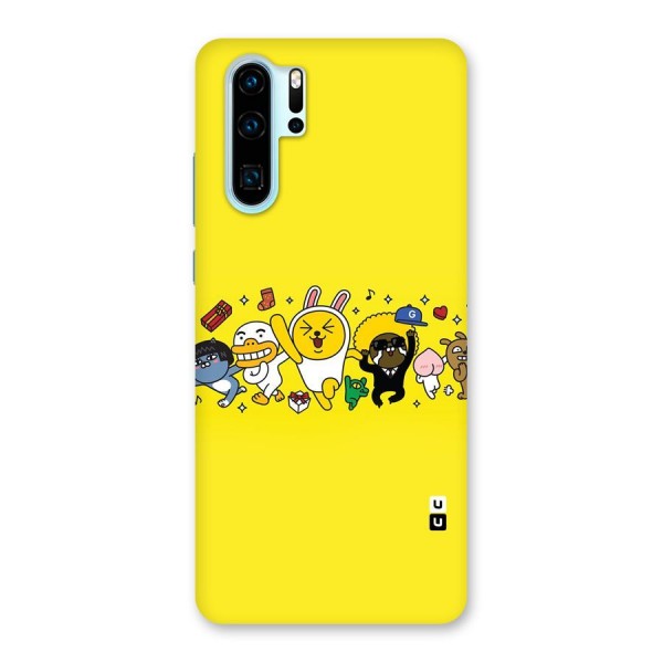 Yellow Friends Back Case for Huawei P30 Pro