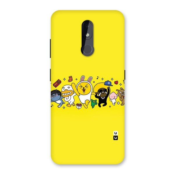 Yellow Friends Back Case for Nokia 3.2