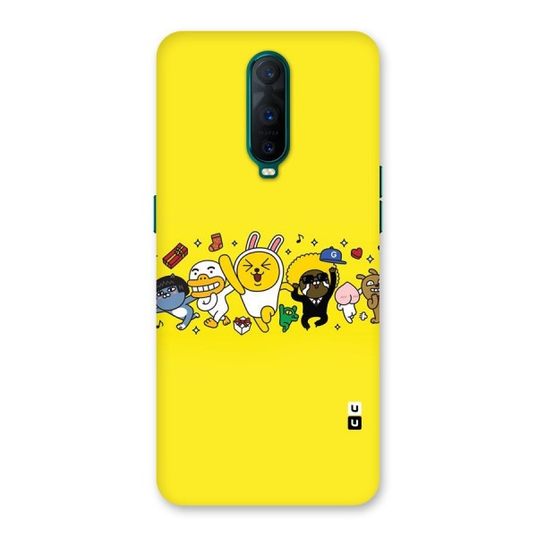 Yellow Friends Back Case for Oppo R17 Pro