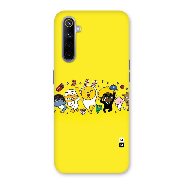 Yellow Friends Back Case for Realme 6