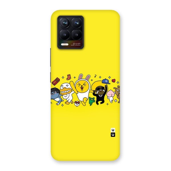 Yellow Friends Back Case for Realme 8