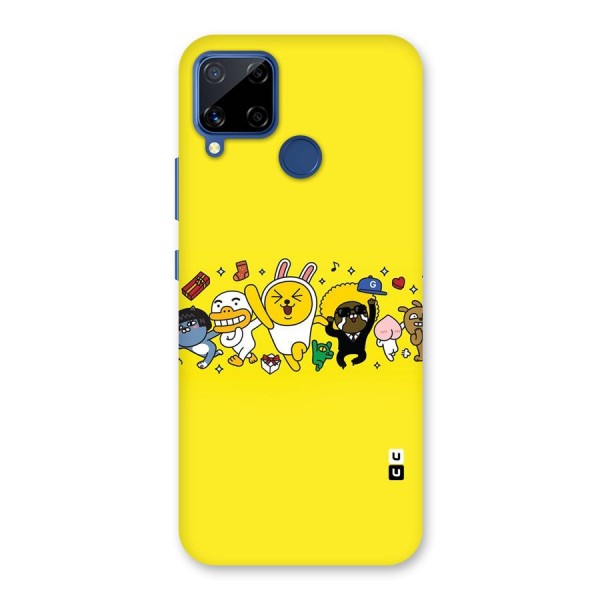 Yellow Friends Back Case for Realme C12