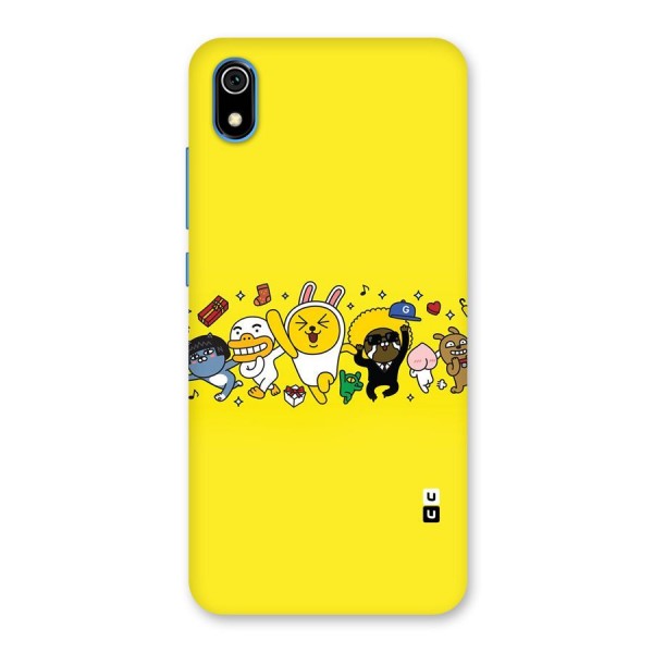 Yellow Friends Back Case for Redmi 7A